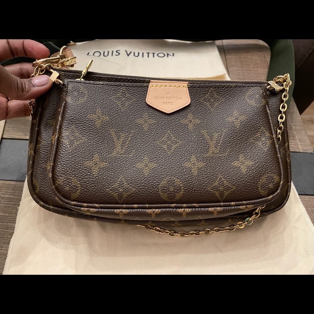 Louis Vuitton MULTI POCHETTE ACCESSOIRES Khaki
